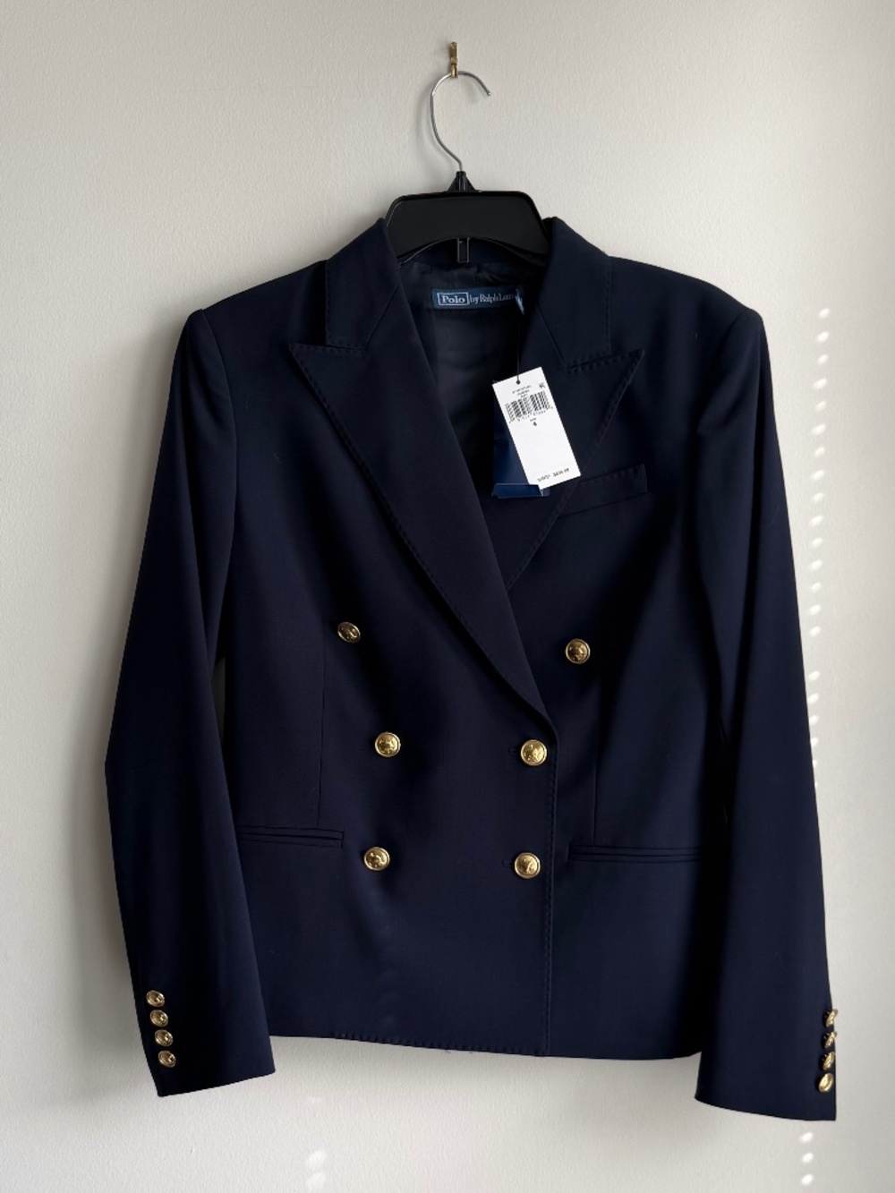 Navy Blue Ralph Lauren Blazer (size 4)